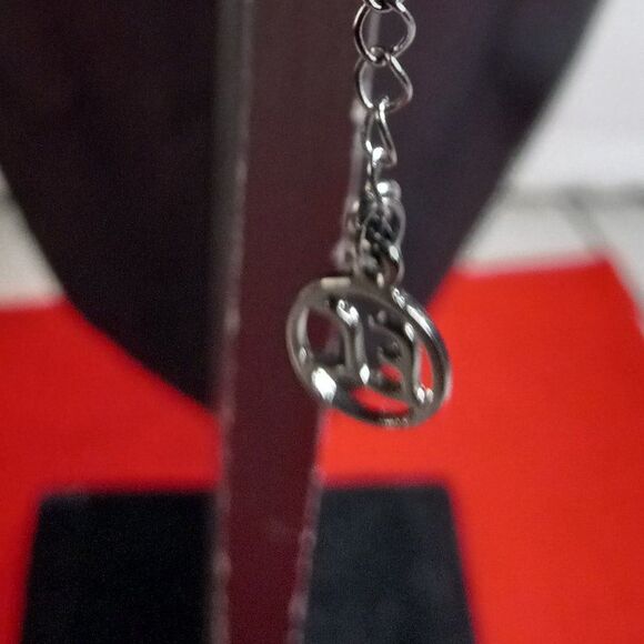 Erica Lyons Statement Red and Clear Beaded Necklace - Picture 3 of 9